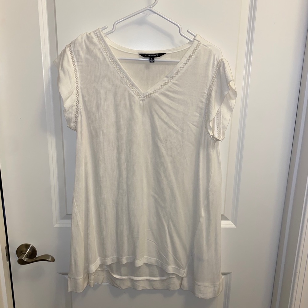 White tunic top